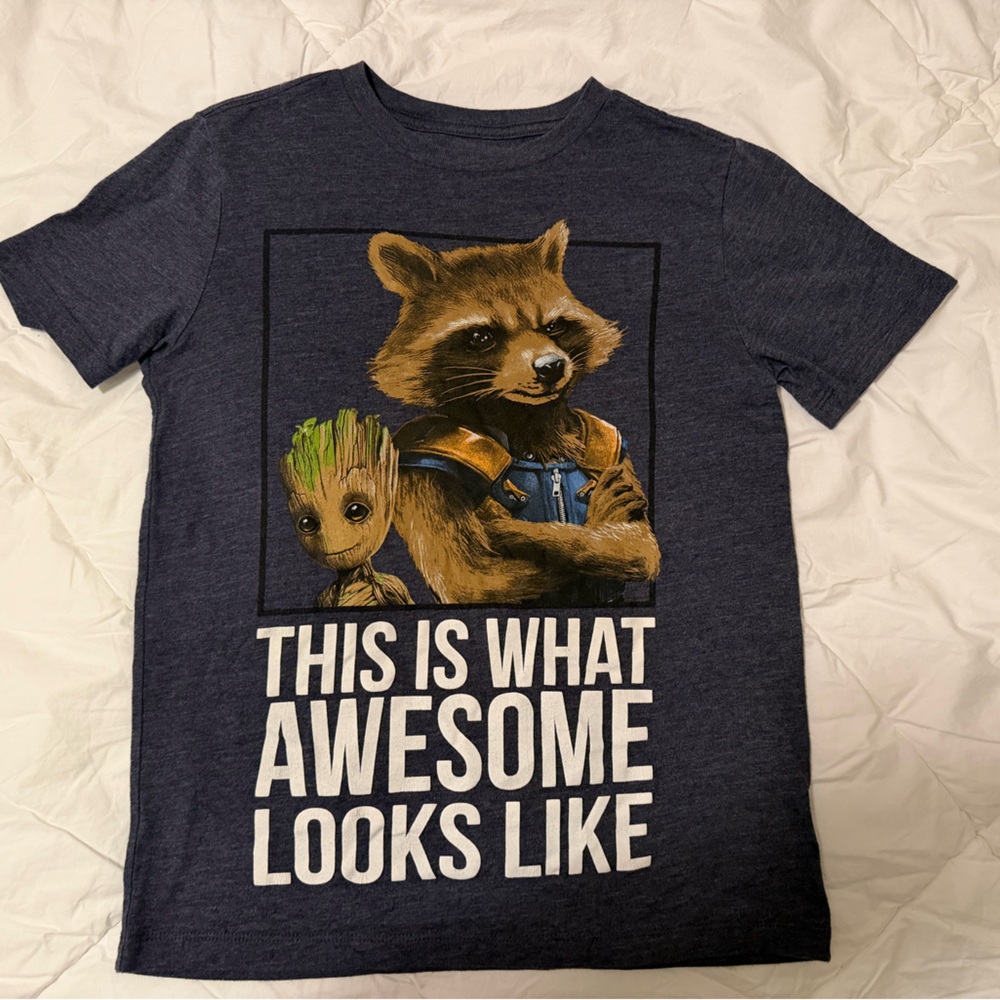 Old Navy Groot Graphic Tee | “This Is What Awesome Looks Like” | Size Large |
